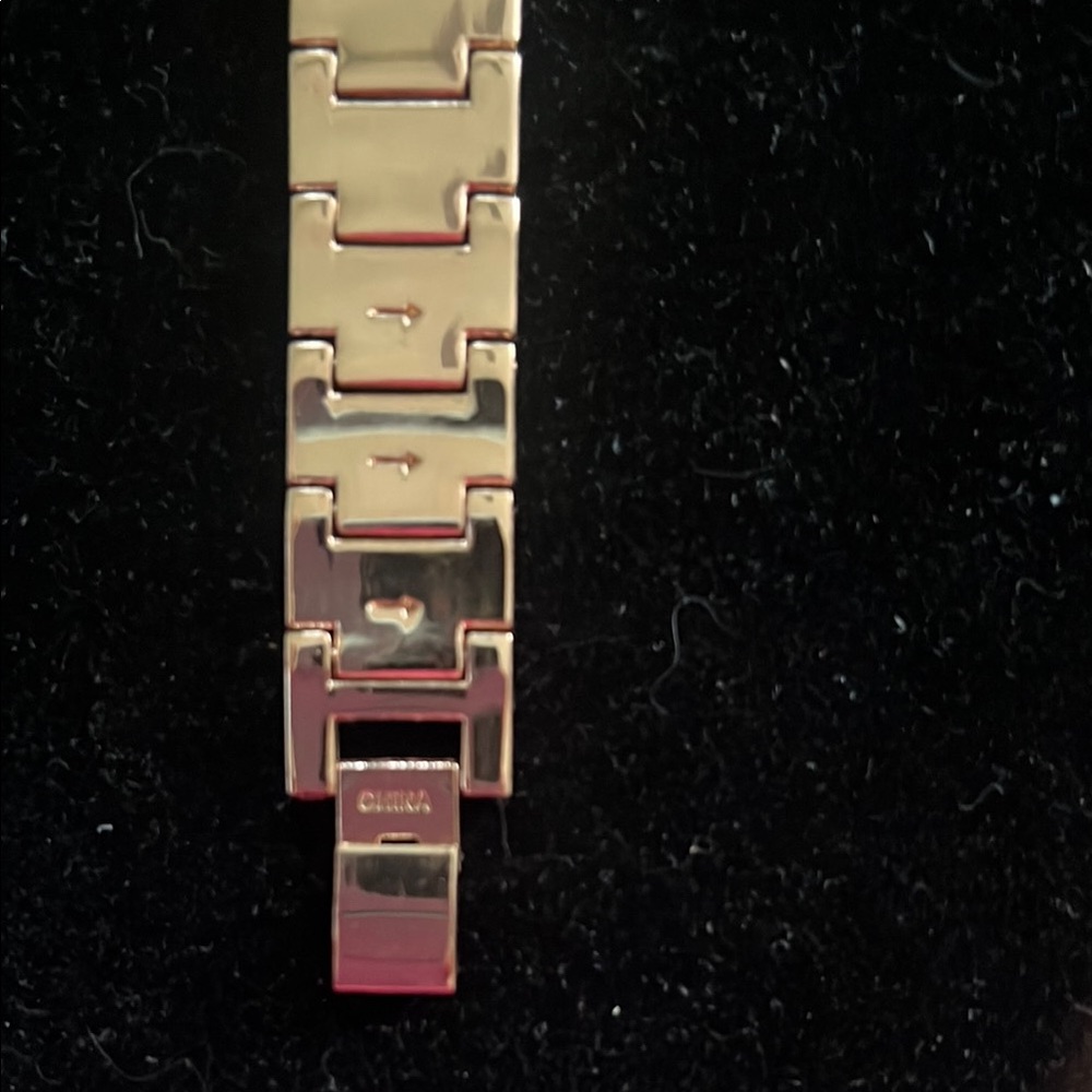 Rose Gold Watch with Crystal Accents - Picture 7 of 7